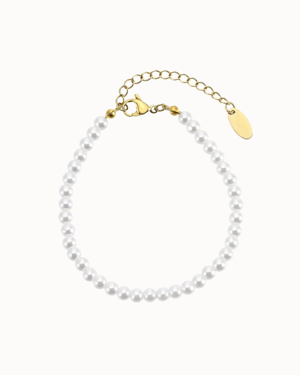 Einfaches Perlenarmband