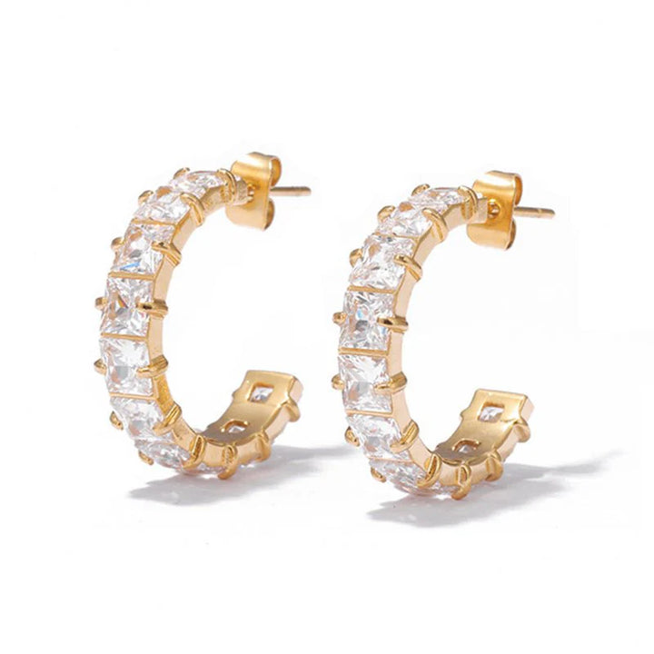 Baguette Stud Earrings