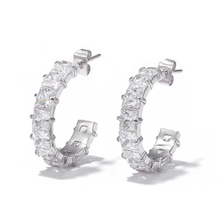 Baguette Stud Earrings