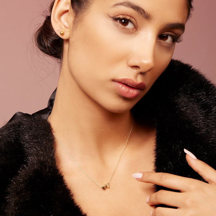 Buchstabenkette Herz dezent - SHAHDIA