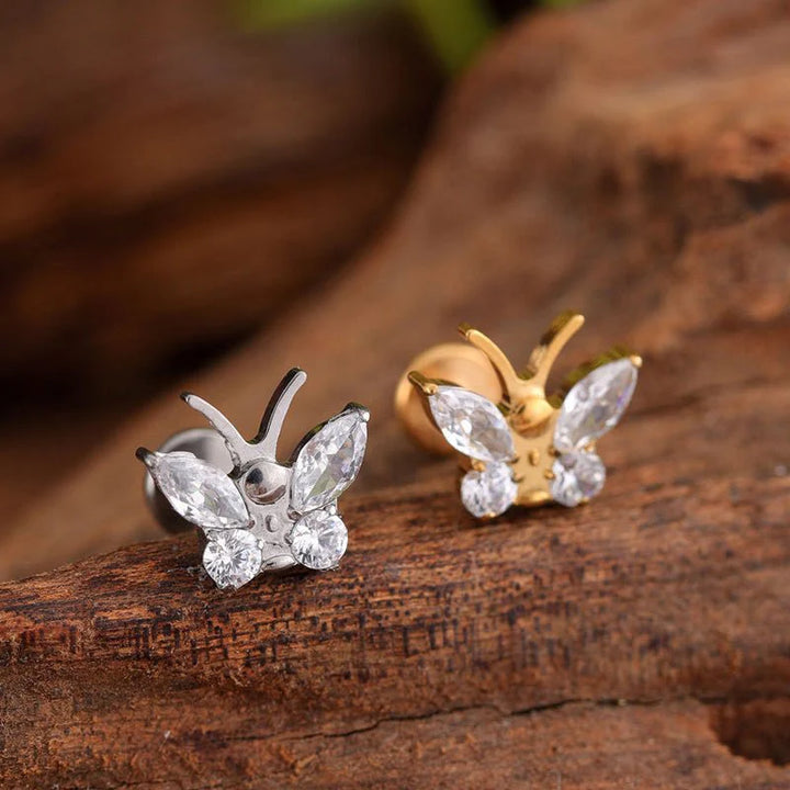 Schmetterlings-Piercing