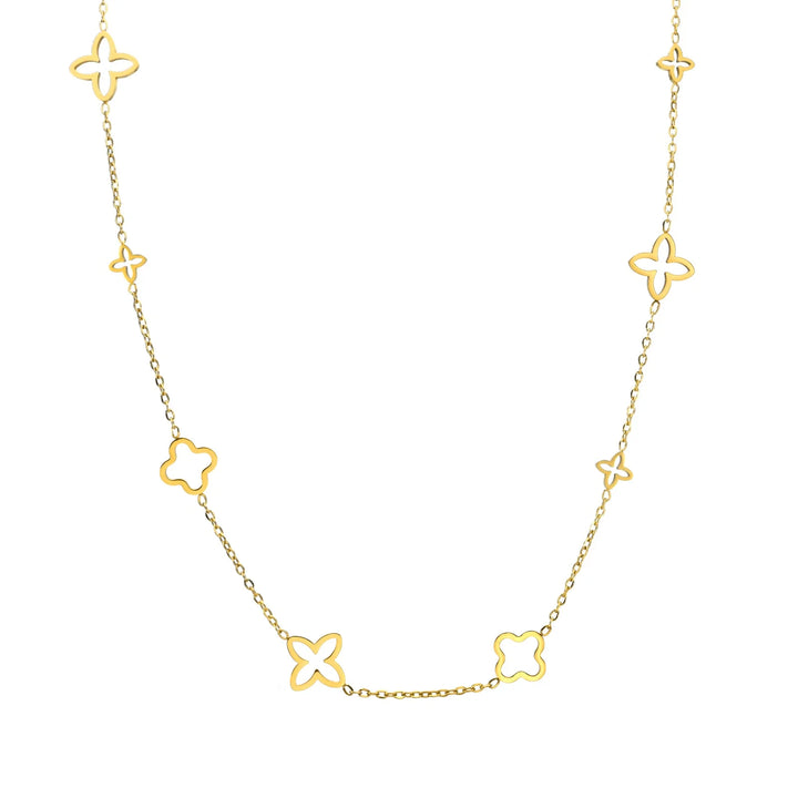 Kleeblatt-Halskette