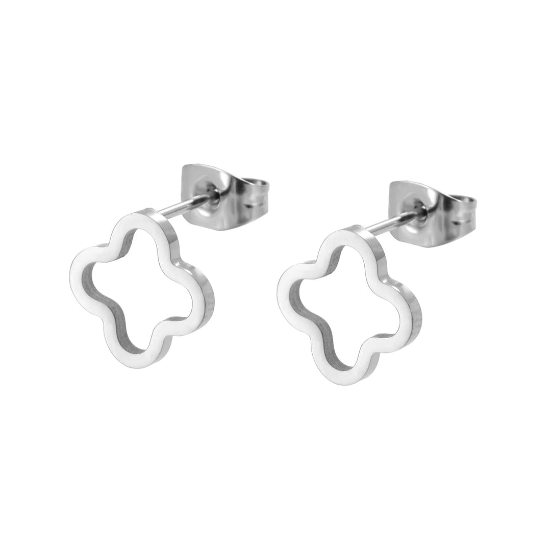 Kleeblatt-Ohrstecker