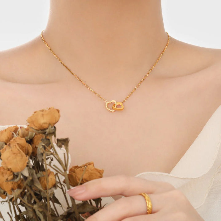 Unendlichkeitsherz-Halskette