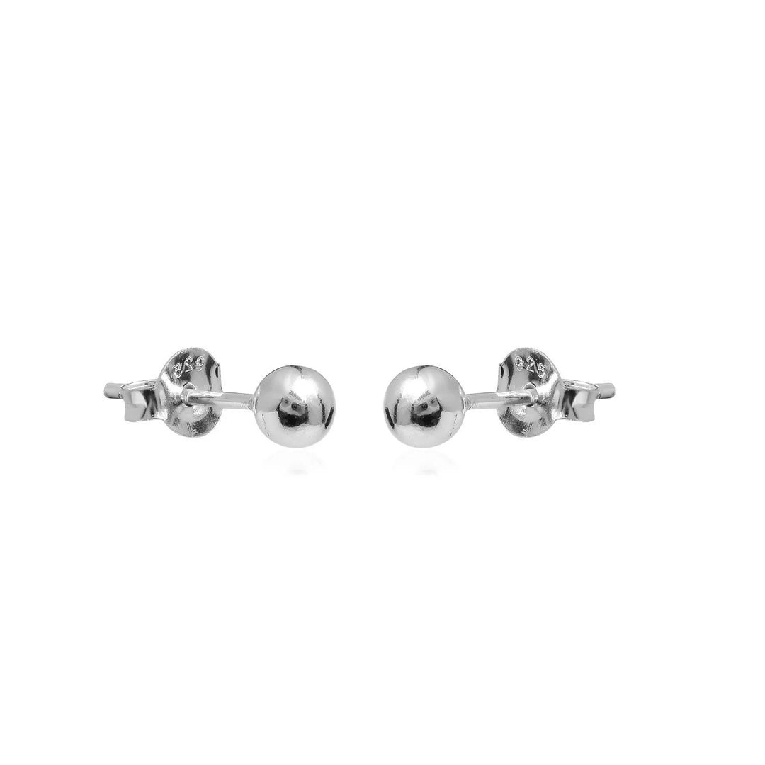 Ball Stud Earrings