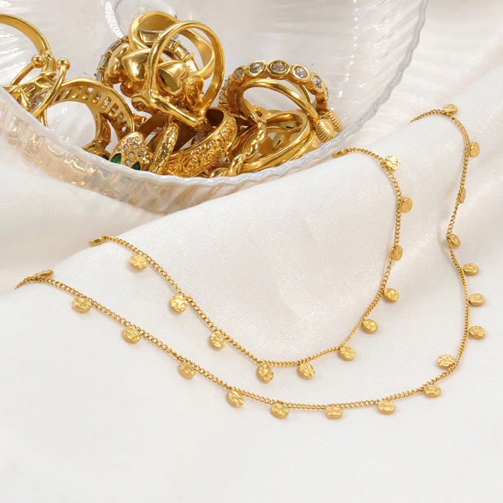 Halskette mit Mini-Münze