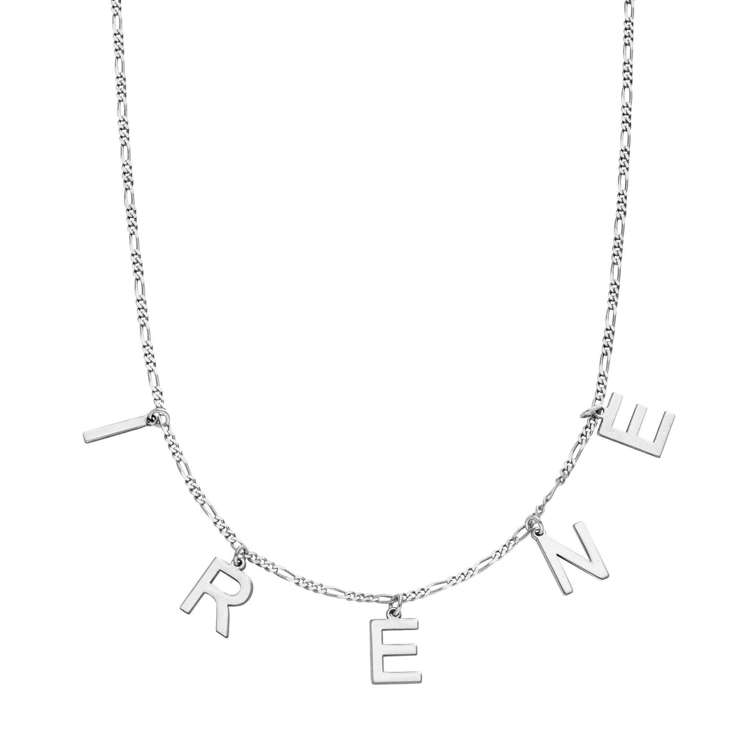 Namenskette ohne Zirkonia - Shahdia