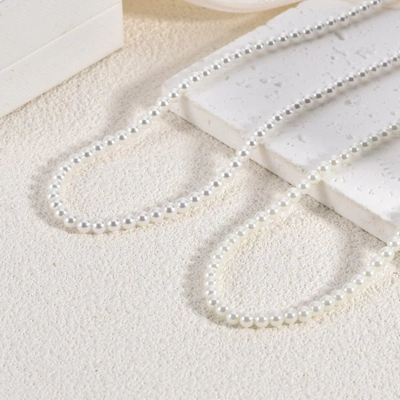 Einfache Perlenkette