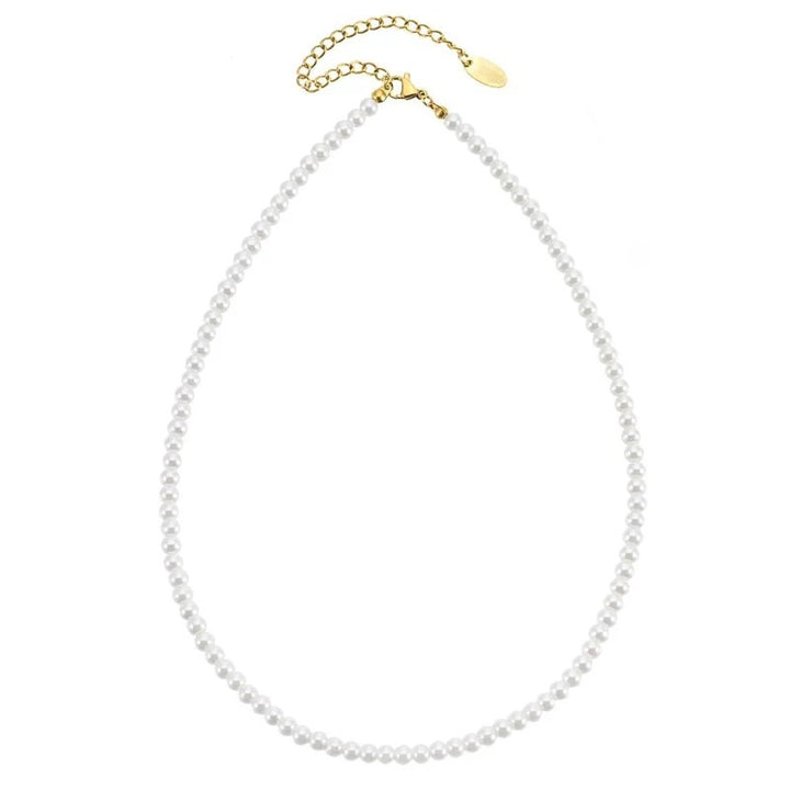 Einfache Perlenkette