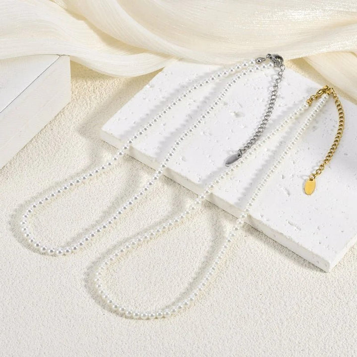 Einfache Perlenkette