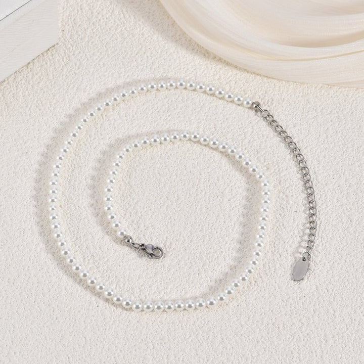 Einfache Perlenkette