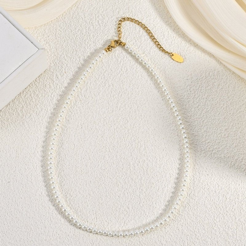 Einfache Perlenkette