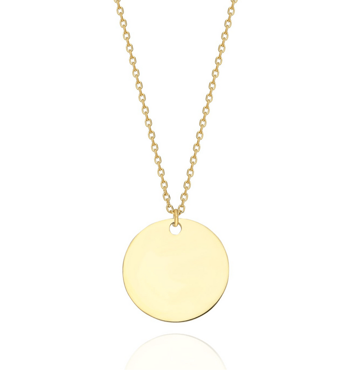 Plättchen Kette Gravur - SHAHDIA