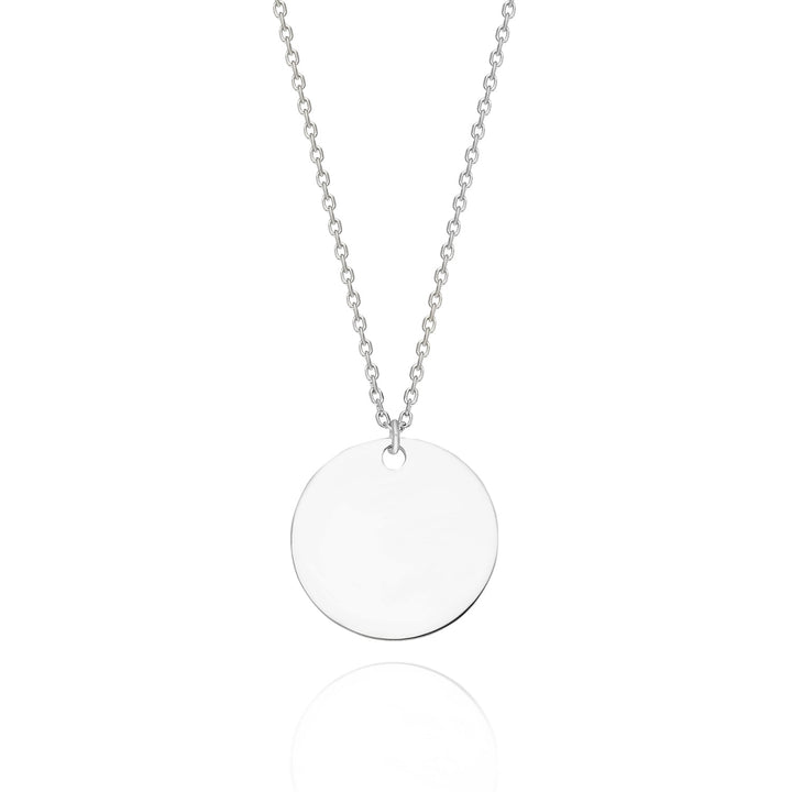 Plättchen Kette Gravur - SHAHDIA