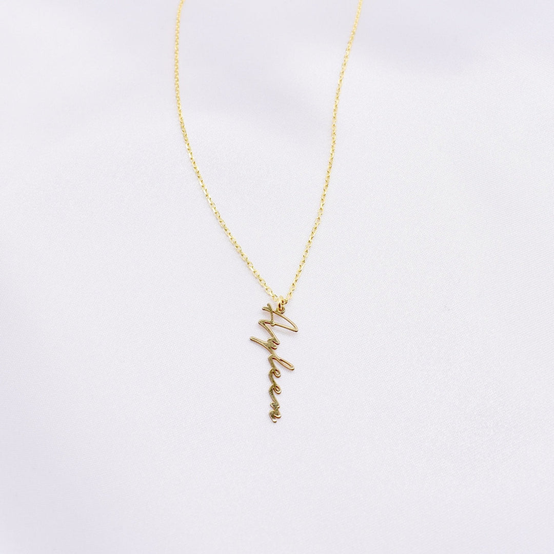 Signatur Halskette - Shahdia