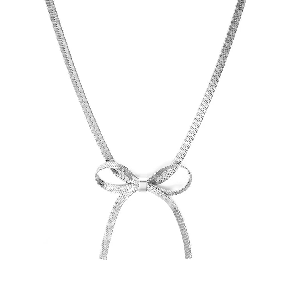 Schlangenschleifen-Halskette