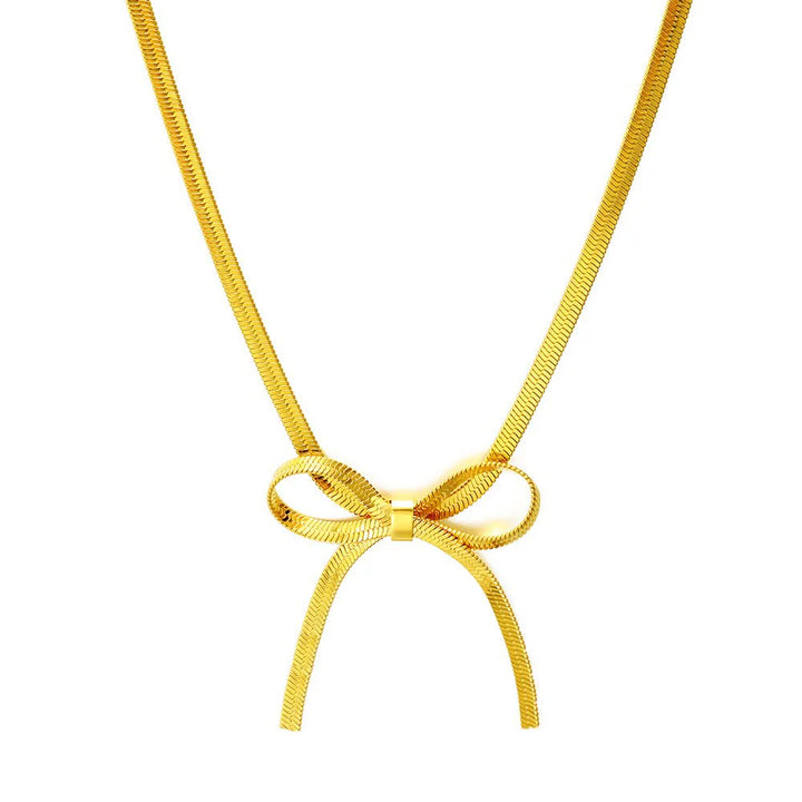 Schlangenschleifen-Halskette